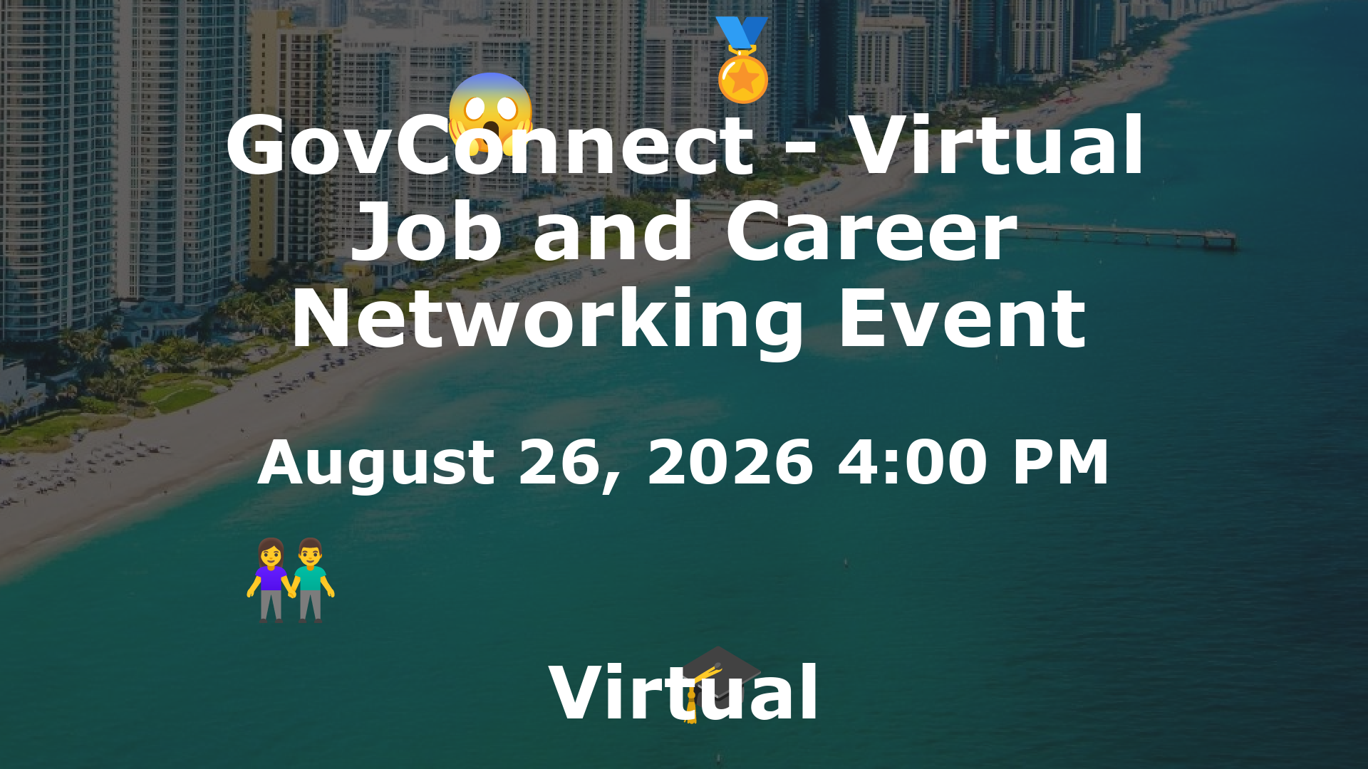 GovConnect - Virtual Job and Career Networking Event event image